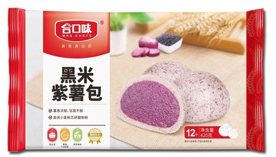420g黑米紫薯包